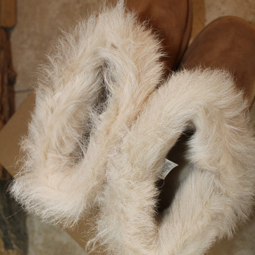 UGG MILLA TOSCANA FLUFF MINI SUEDE SHEARLING BOOT - Picture 3 of 8